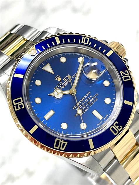 rolex submariner two tone diamond dial price|Rolex Submariner price chart.